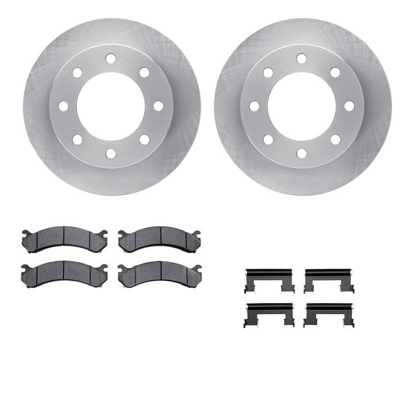 Dynamic Friction Co 6412-48073, Rotors with Ultimate Duty Performance Brake Pads includes Hardware 6412-48073